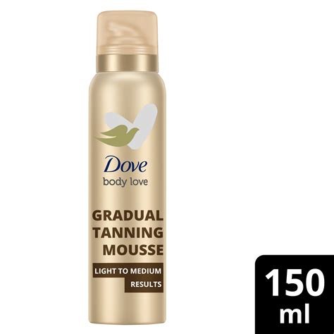 dove self tan body mousse.